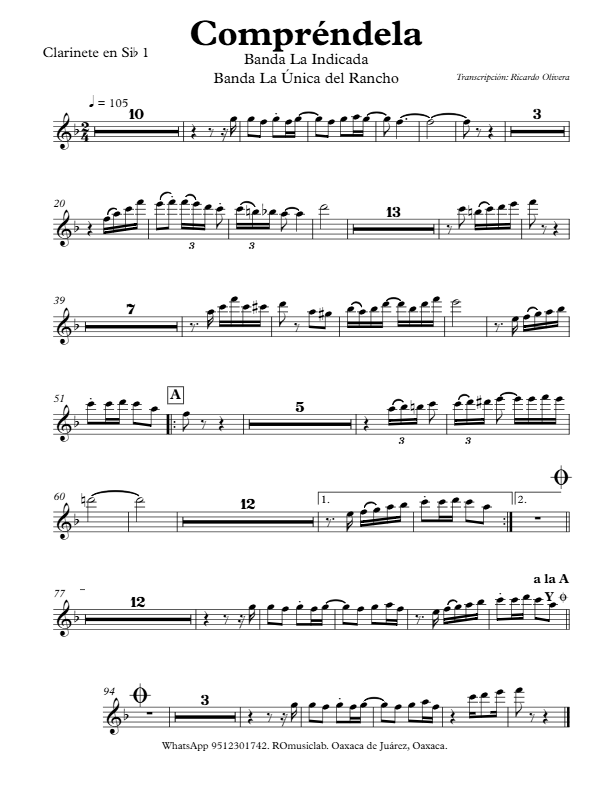 La imagen puede contener una previsualizacion de una partitura